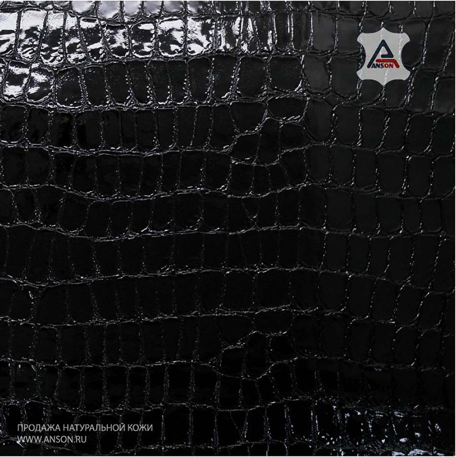 Лаковая кожа &quot;Италия&quot; Vernice Cardo Black