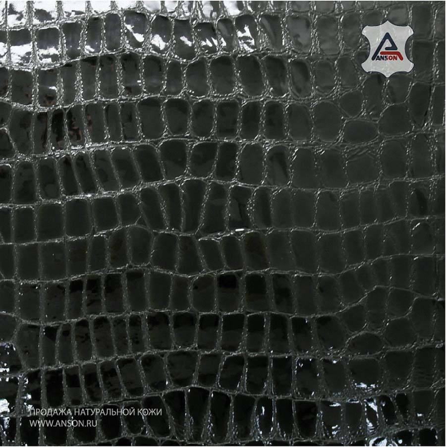 Лаковая кожа &quot;Италия&quot; Vernice Cardo Verde