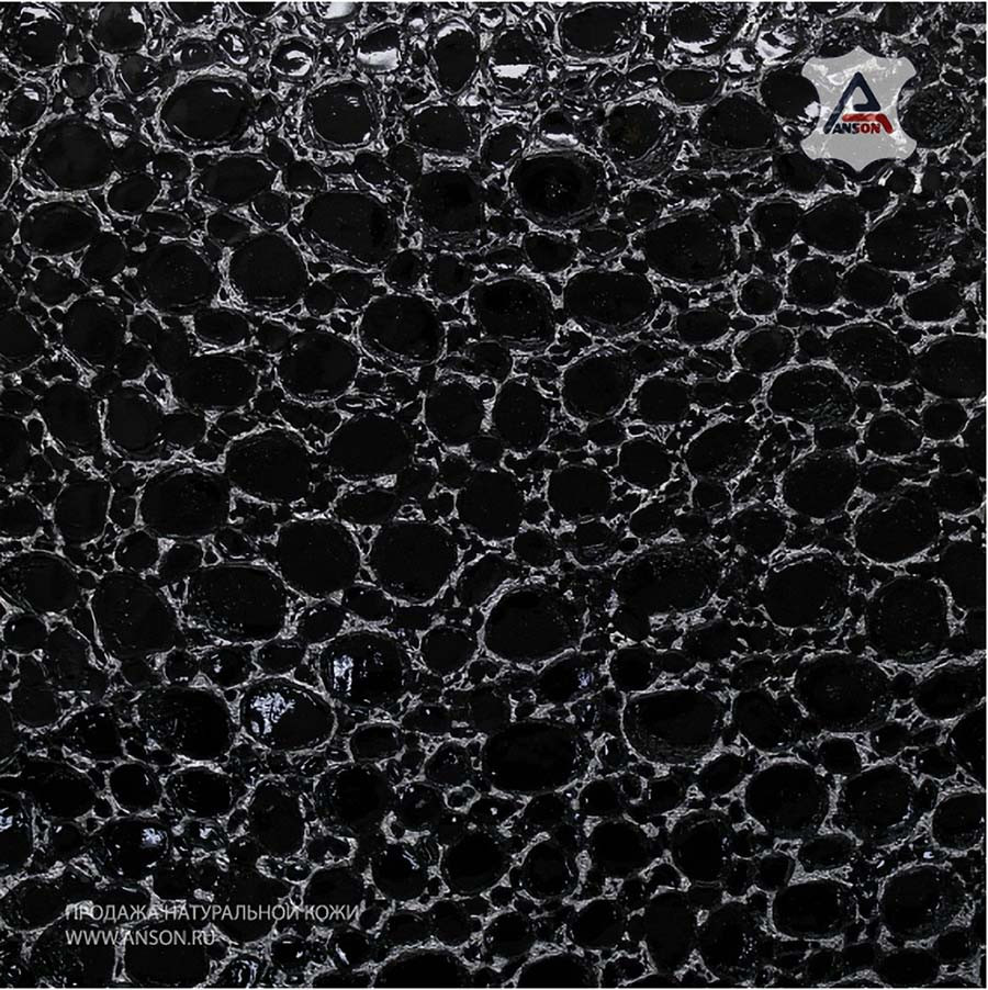 Лаковая кожа &quot;Италия&quot; Vernice Stone Black