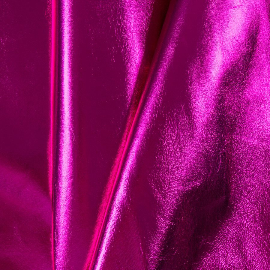 Перламутровая кожа &quot;Италия&quot; Laminato fuxia