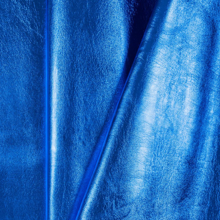 Перламутровая кожа &quot;Италия&quot; Laminato blu 143