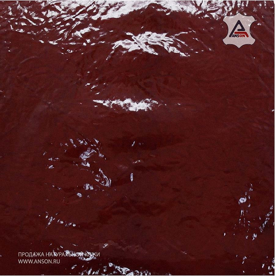 Лаковая кожа &quot;Италия&quot; Vernice Stropicato Red